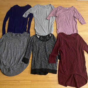 Lot of 6 Express Sweaters Size SMALL